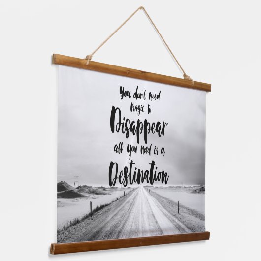 Tapisserie Suspendue Destination enchanteresse (Angulaire)