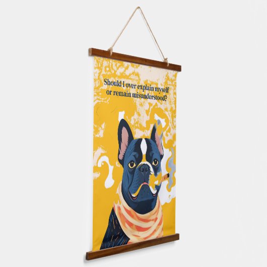 Tapisserie Suspendue Devrais-Je Surestimer Mon Explication ? (Angulaire)