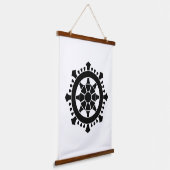 Tapisserie Suspendue Dharma chakra (Angulaire)