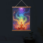 Tapisserie Suspendue Die 7 Chakren<br><div class="desc">Die 7 Chakren sind Energiezentren entlang der Wirbelsäule, die verschiedene Lebensbereiche beeinflussen – von Sicherheit und Kreativität über Selbstbewusstsein und Liebe bis hin zu Kommunikation, Intuition und Spiritualität. Im Gleichgewicht fördern sie Harmonie, innere Kraft und ganzheitliches Wohlbefinden.</div>