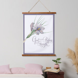 Tapisserie Suspendue Dieu est notre Refuge et notre force