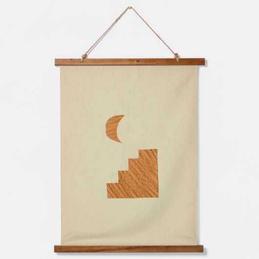 Tapisserie Suspendue d'inspiration marocaine (Recto)