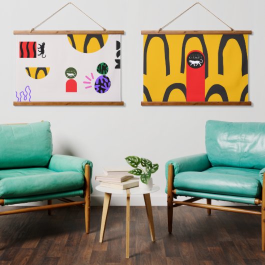 Tapisserie Suspendue Double Kismet (Salon)