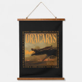 Tapisserie Suspendue "Dracarys" Drogon Breathing Fire Graphic (Recto)