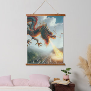 Tapisserie Suspendue Dragon chinois