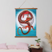 Tapisserie Suspendue Dragon de l'Est - Mythique Créature Imaginaire (Chambre à coucher)