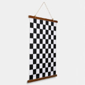 Tapisserie Suspendue Drapeau à damier (Angulaire)