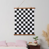 Tapisserie Suspendue Drapeau à damier (Chambre à coucher)