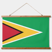 Tapisserie Suspendue Drapeau de Guyana (Recto)