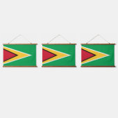 Tapisserie Suspendue Drapeau de Guyana (Tripler)