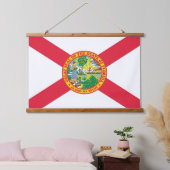Tapisserie Suspendue Drapeau de l'État de Floride (Chambre à coucher)