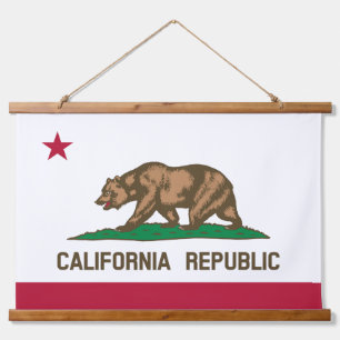 Tapisserie Suspendue Drapeau d'État de Californie