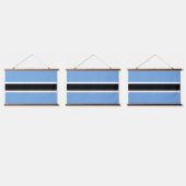 Tapisserie Suspendue Drapeau du Botswana (Tripler)