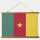 Tapisserie Suspendue drapeau du Cameroun (Recto 2)