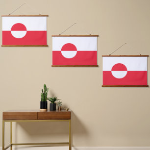 Tapisserie Suspendue Drapeau du Groenland
