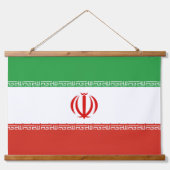 Tapisserie Suspendue Drapeau iranien (Recto)