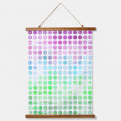 Tapisserie Suspendue Drapeau super Eclectique Boho Abstrait Toric Pride (Recto 2)