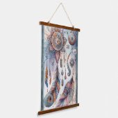 Tapisserie Suspendue Dreamcatcher sur un thème bohème (Angulaire)
