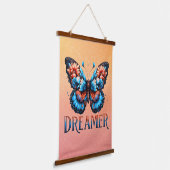 Tapisserie Suspendue Dreamer Floral Butterfly Tapestry (Angulaire)