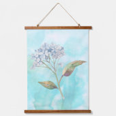Tapisserie Suspendue Dreamy Watercolor Hydrangea (Recto)