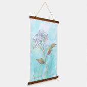 Tapisserie Suspendue Dreamy Watercolor Hydrangea (Angulaire)