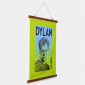 Tapisserie Suspendue Dylan Thomas Welsh Poet (Angulaire)