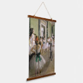 Tapisserie Suspendue Edgar Degas - Classe Danse (Angulaire)