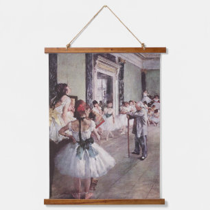Tapisserie Suspendue Edgar Degas La Classe Danse