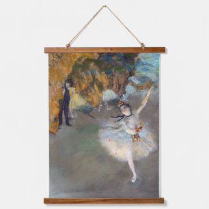 Tapisserie Suspendue Edgar Degas - L'Étoile / Danseuse sur scène