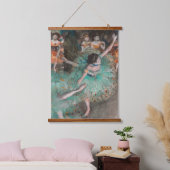 Tapisserie Suspendue Edgar Degas - Swaying Dancer / Danseuse en vert (Chambre à coucher)