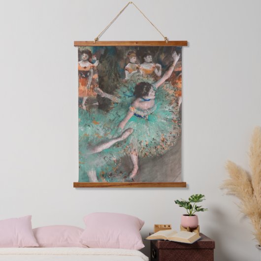 Tapisserie Suspendue Edgar Degas - Swaying Dancer / Danseuse en vert (Chambre à coucher)