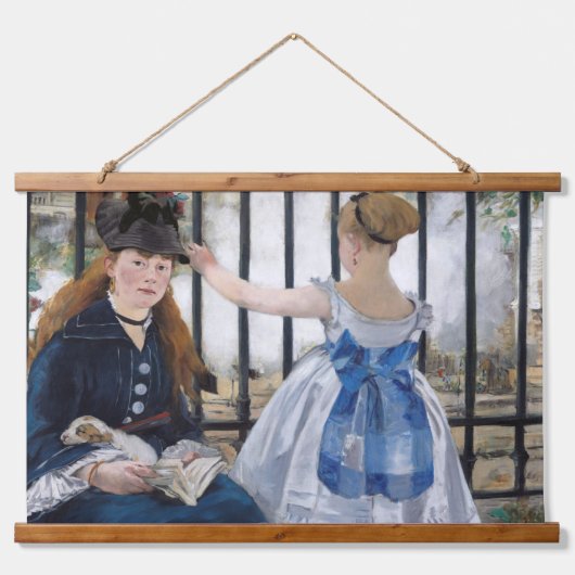 Tapisserie Suspendue Edouard Manet - Le Chemin De Fer (Devant)