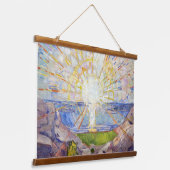 Tapisserie Suspendue Edvard Munch - Le Soleil 1911 (Angulaire)