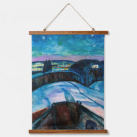 Edvard Munch - Nuit étoilée 1922