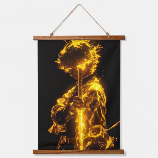 Tapisserie Suspendue elegant Hanging Tapestry modern chic abstract (Recto)