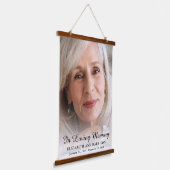Tapisserie Suspendue Élégante photo commémorative (Angulaire)