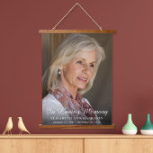 Tapisserie Suspendue Élégante photo commémorative Recouvrement de scrip