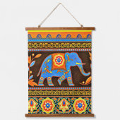 Tapisserie Suspendue Eléphant autochtone (Recto)