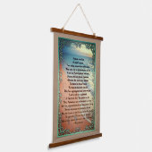 Tapisserie Suspendue Empreintes dans le sable (Angulaire)