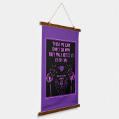 Tapisserie Suspendue En Mémoire Bereavement Et Perdre Photo Impression (Angulaire)