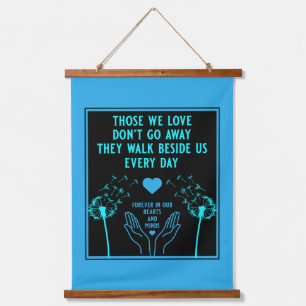 Tapisserie Suspendue En Mémoire Bereavement Et Perdre Photo Impression