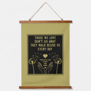 Tapisserie Suspendue En Mémoire Bereavement Et Perdre Photo Impression