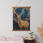 Tapisserie Suspendue Enchanter l'art des cerfs (Chambre à coucher)