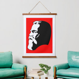 Tapisserie Suspendue Engels, communisme, socialisme, Union soviétique