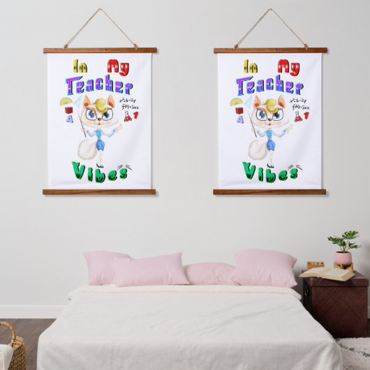 Tapisserie Suspendue Enseignant (Chambre à coucher)