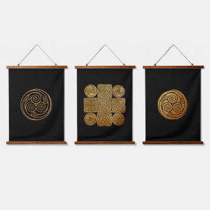 Tapisserie Suspendue Ensemble de conceptions de nouage celtique