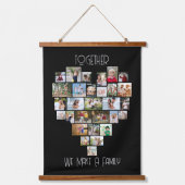 Tapisserie Suspendue Ensemble Nom de famille Forme cardiaque 87 Photo C (Recto 2)