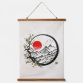 Tapisserie Suspendue Enso Zen : Tranquillité (Recto)