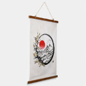 Tapisserie Suspendue Enso Zen : Tranquillité (Angulaire)