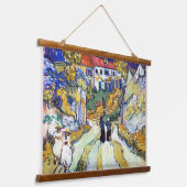 Tapisserie Suspendue Escalier d'Auvers par Vincent Van Gogh (Angulaire)